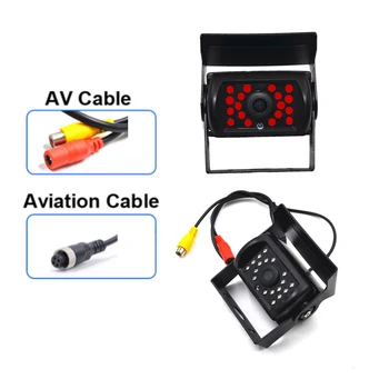 

BYNCG Truck Backup Camera Heavy Duty 18 LED IR Night Vision Waterproof Vehicle Rear View Camera For Truck/Trailer/Pickups/RV