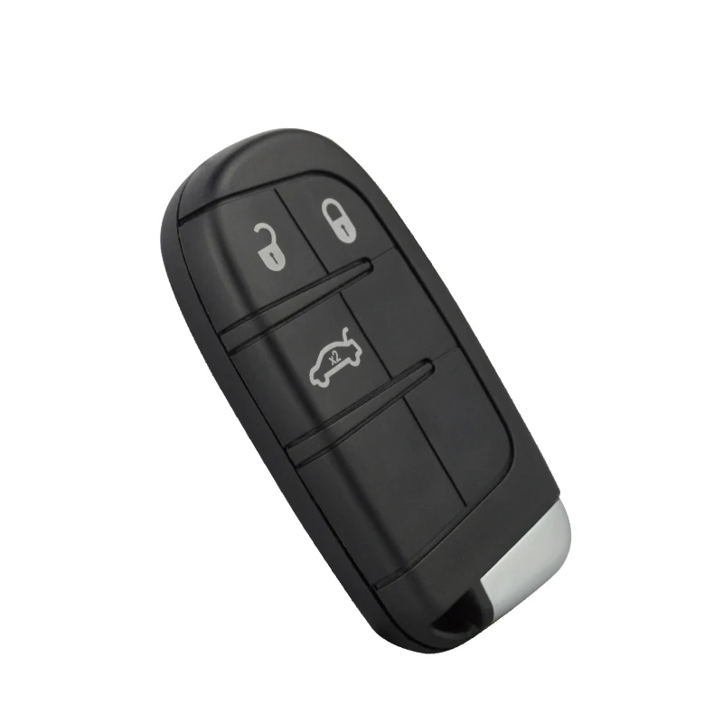 OkeyTech 3 кнопки умный дистанционный автомобильный Корпус ключа для Chrysler Dodge Journey 2011- бесключевая Входная Брелок чехол с аварийным лезвием