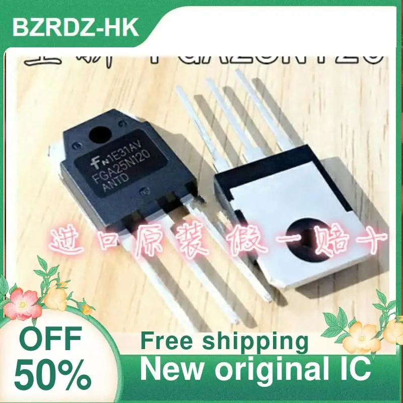 

5 шт. 25N120 FGA25N120ANTD 25A 1200V IGBT новый оригинальный IC