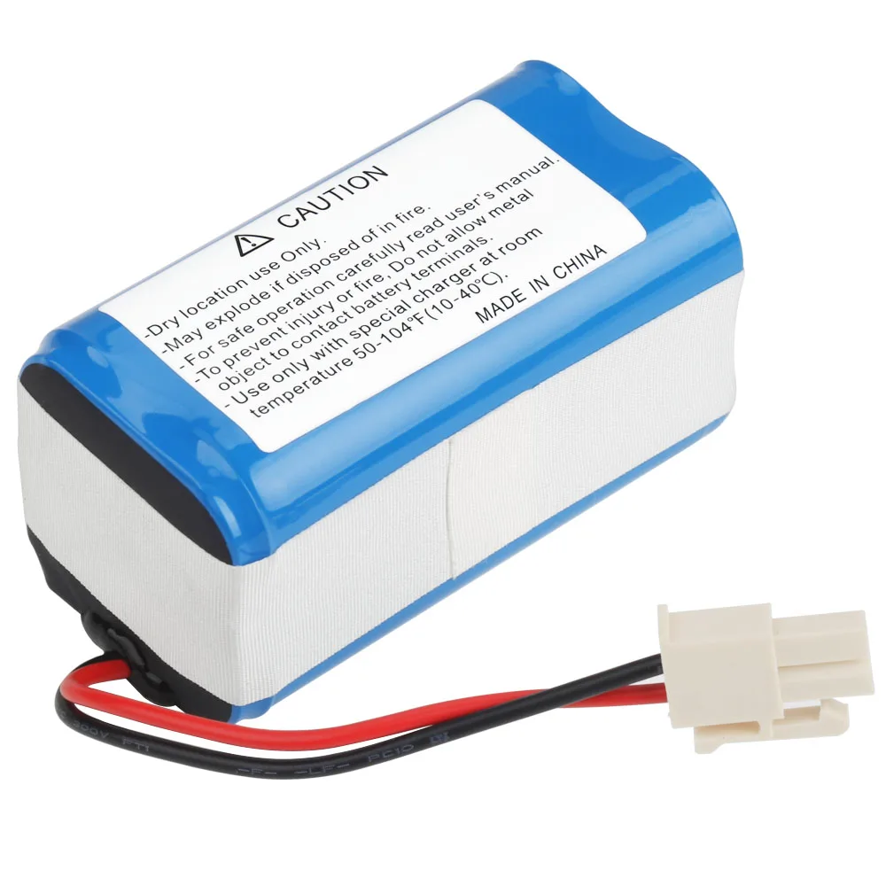 Original 14.4v 2600mah li Ion Bateria Recarregável para Ilife a4 A4s V7s a6 V7s Mais Robô Aspirador de pó Ilife - Image 5