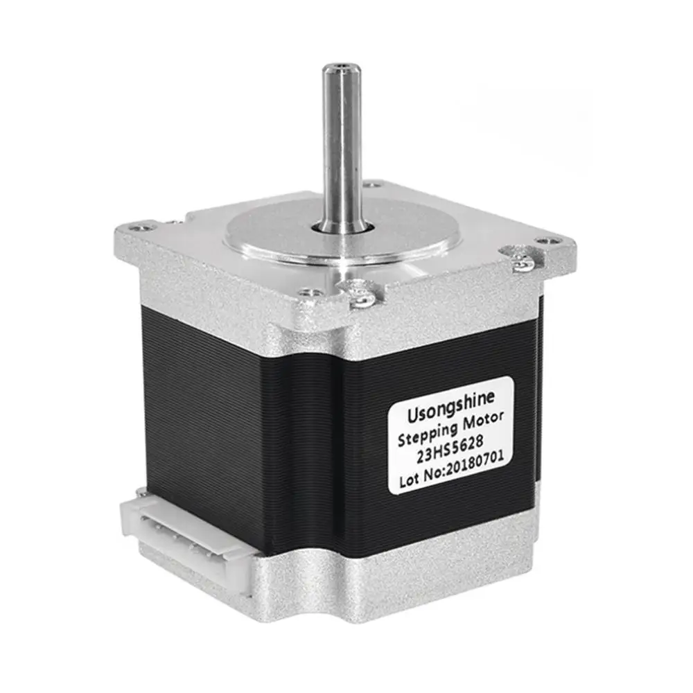 23HS5628 4-свинцовый Nema 23 шаговый двигатель 2.8A с 8 00 мм валом CNC лазер для измельчения