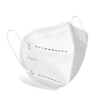 

10Pcs Face Mask KN95 As N95 Mask Anti PM2.5 95% Filtration Non-woven Fabric Protective Mask for Dust Particles Pollution