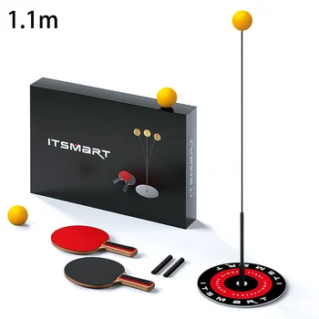 

1.1m Rebound Robot Table Tennis Trainer Equipment With Paddles Single / Double Easy Installation Play With Your Team