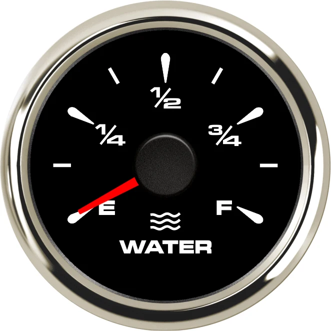52 мм автомобильный Грузовик измеритель уровня воды Индикатор 8 цветов подсветка 12 В/24 В измеритель уровня воды для авто грузовик автомобильный измеритель