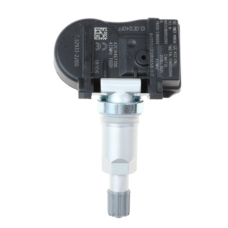 TPMS  Ÿ̾ з ,   ֶ󸮽,   2017 2018, 52933-2J100, 529332J100, ǰ, 4 