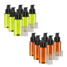 6 шт./компл. пластиковые бутылки для хранения 60 мл портативные пустые бутылки для путешествий Sub бутылка шампунь косметический лосьон Containe