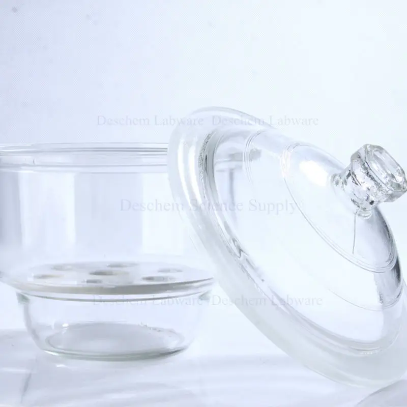 150mm Glass Desiccator Jar 6" Lab Chemistry Dessicator Dryer