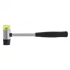 25mm / 30mm / 40mm Rubber Hammer Double Faced Work Glazing Window Nylon Hammer with Round Head and Non-slip Handle DIY Hand Tool 6
