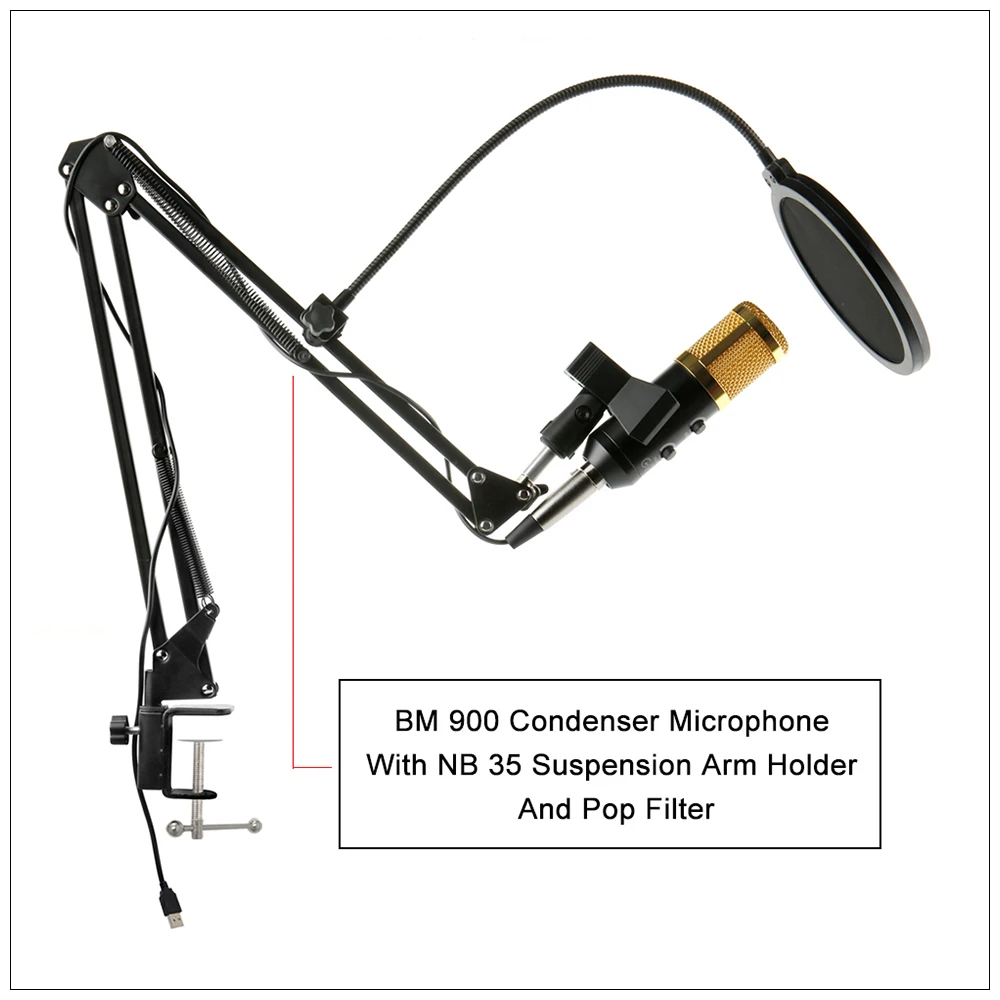 BM 900 USB Microphone 12