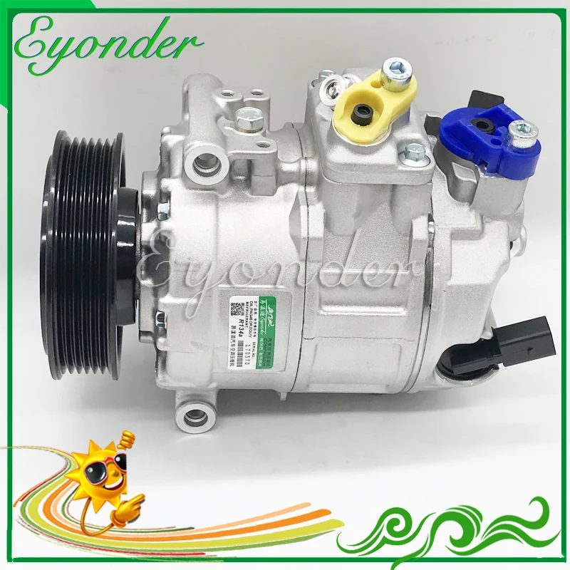 AC A/C компрессор охлаждения системы кондиционирования насос для Volkswagen Scirocco Sharan Skoda Octavia Superb Yeti Seat Altea Leon Toledo