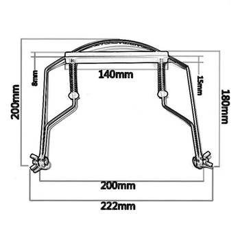 

Orchestral Instrument,Harmonica Holder,10 Holes Harmonica Mouth Organ Neck Bracket Cradle Musical Instrument Accessory - Green