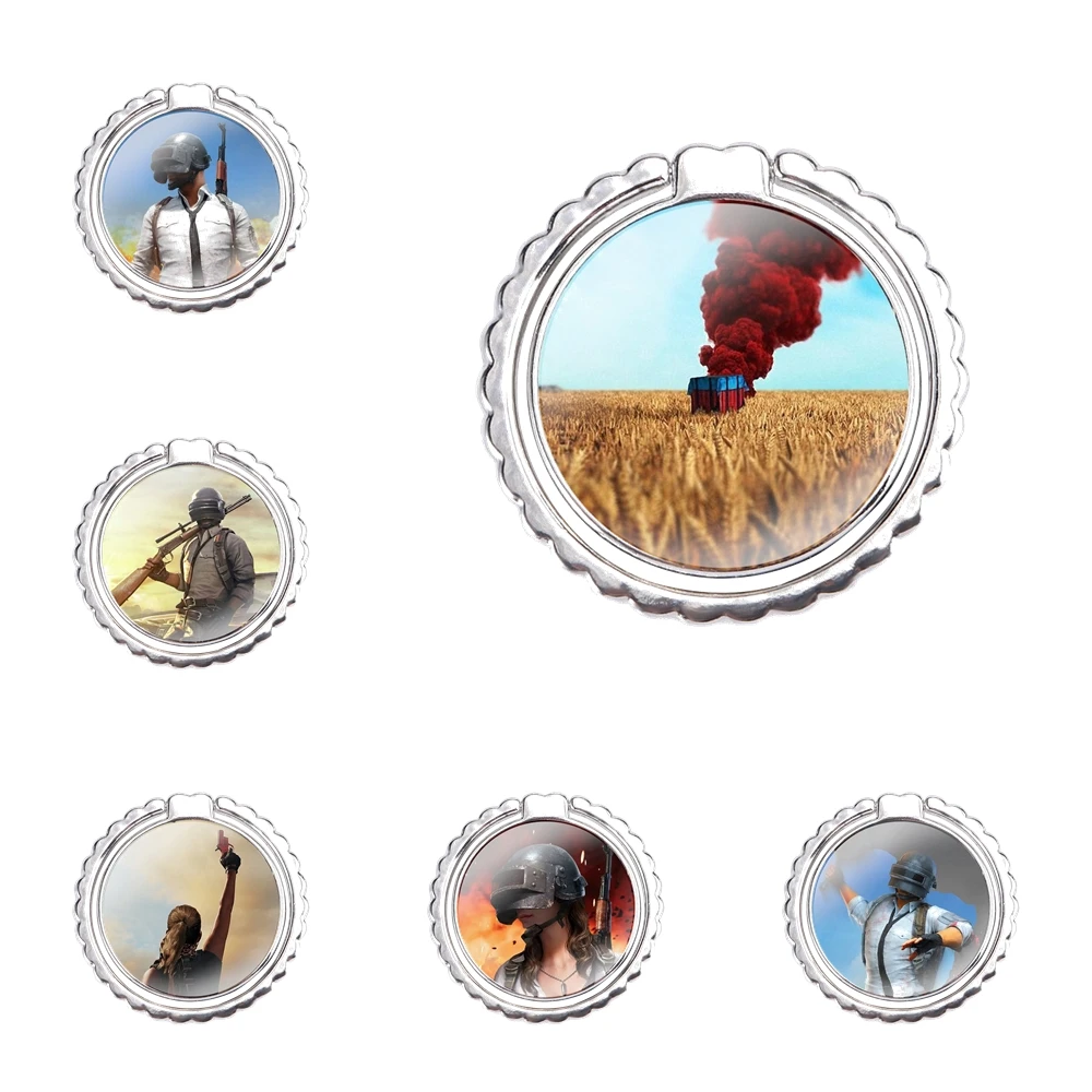 Fashion Creative Cartoon Design Mobile Phone Finger Ring Holder 360 Degree Metal Stand Counter Strike | Мобильные телефоны и