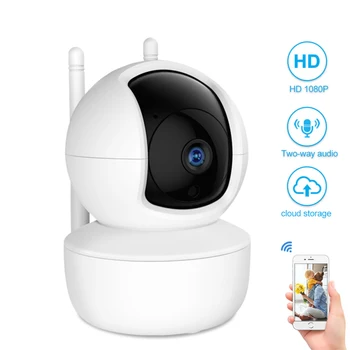 

Sec 1080P WIFI PTZ IP Camera Security Camera WiFi Wireless CCTV Camera Surveillance IR Night Vision P2P Baby Monitor Pet Camera