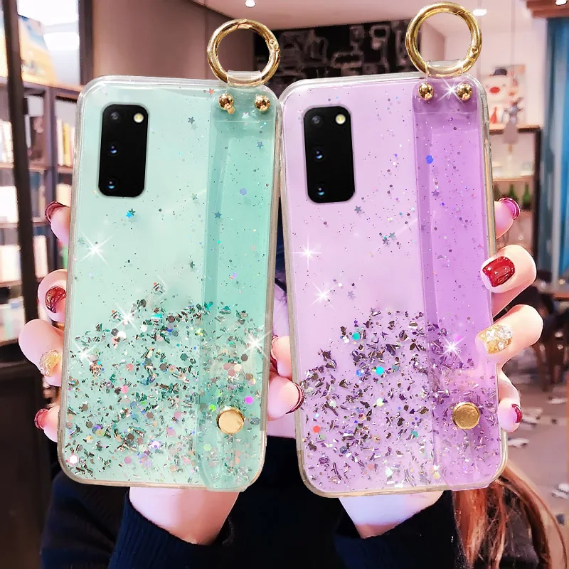 Cover smartphone glitter con supporto per samsung galaxy_voghion.com
