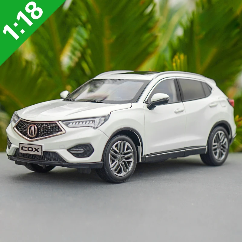 1:18 Honda Acura CDX литая под давлением Модель автомобиля игрушки Металлическая Модель автомобиля оригинальная коробка - Цвет: Белый