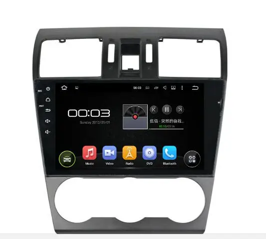 " Восьмиядерный ips экран Android 9,0 Автомобильный gps Радио навигатор для Subaru Forester XV 2012- с 4G/Wifi DVR OBD