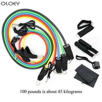 

Multi Function Latex Resistance Bands Crossfit Training Exercise Yoga Tubes Pull Rope,Rubber Expander Elastic Bands Fitness Gym