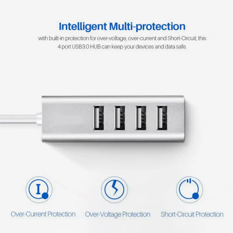 4-Порты и разъёмы USB 2,0 концентратор, ультра-тонкий данных usb-хаб для Windows XP/VISTA/Windows 7/MAC OS 9.X/ 10.X/Linux