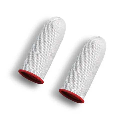 Pair Gaming Finger Cover Sweatproof Gamer Fingertips Sleeve For Mobile Games Touch Screen Anti-slip Covers Game Accessories