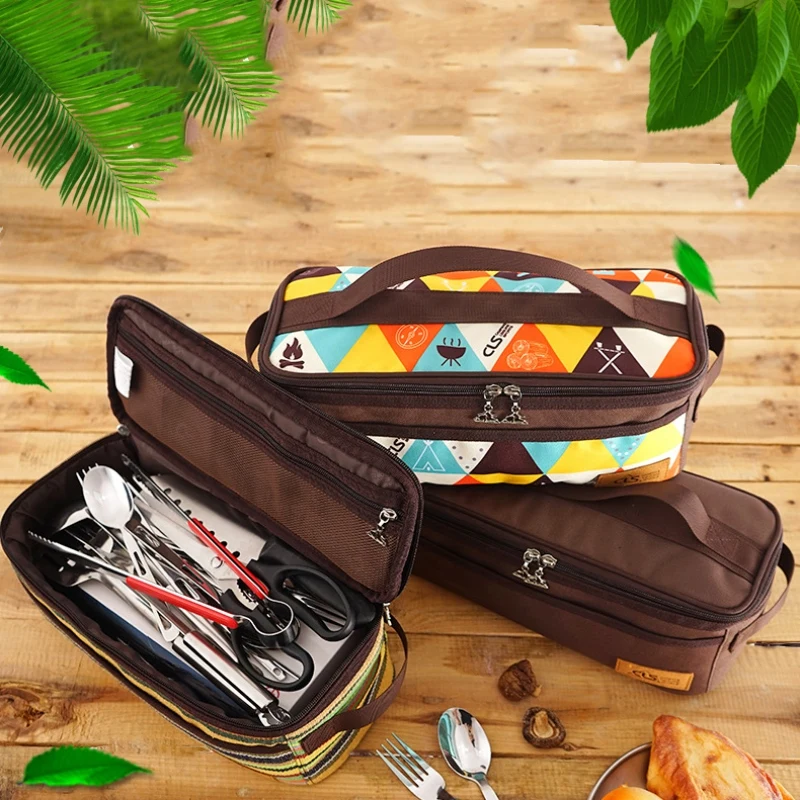 

Functional Outdoor Camping Travel Lunch Box Storage Bag Portable Toiletry Bag Wash Shower Cosmetic Makeup Organizer