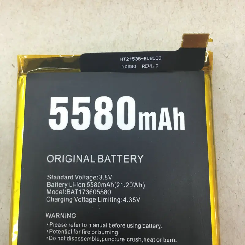 Оригинальный аккумулятор для Doogee S60 И lite Сменные Аккумуляторы перезаряжаемая