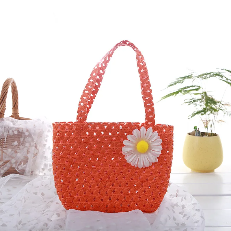 Orange-2 Комплект из 2 предметов, детская соломенная шляпа с бантом для девочек, детские шляпы от солнца, большой пляжный летний костюм с лодочками и лентами, круглая Панама - Цвет: Orange-2