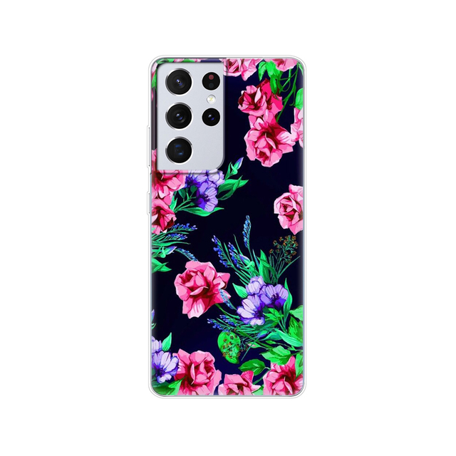 Samsung Galaxy S21 | S21+ | S21 Ultra 5G Case For Samsung S21 plus Phone Cover GalaxyS21 S 21 Silicon TPU Bumper Back Funda