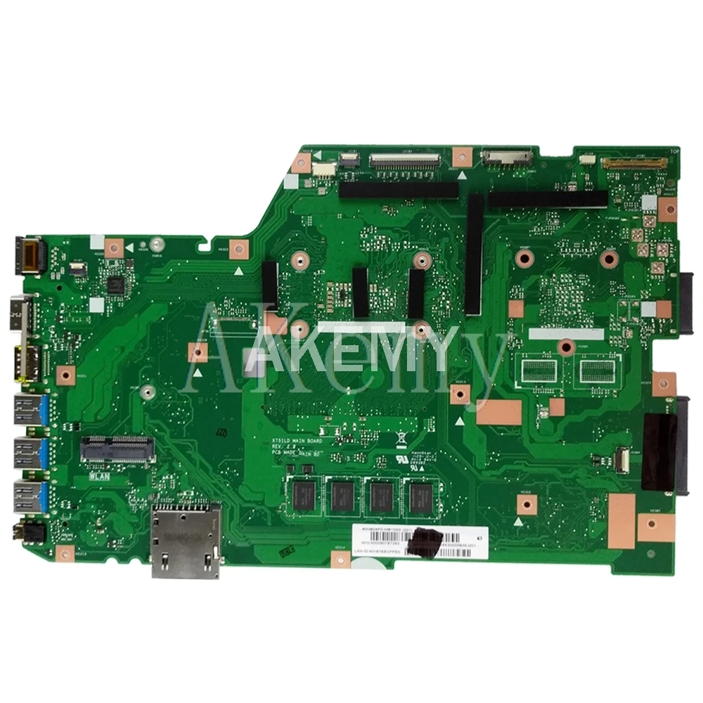 X751LA motherboard For Asus X751L K751L K751LD