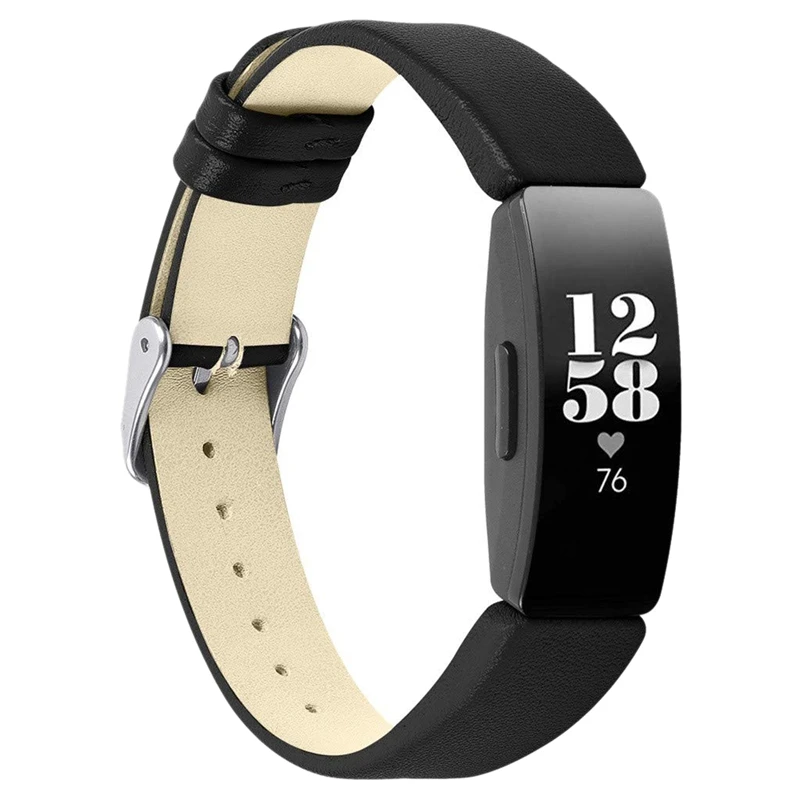 Кожаный ремешок-Браслет для Fitbit Inspire& Inspire Hr, предназначенный для фитнес-трекера Fitbit Inspire& Inspire Hr