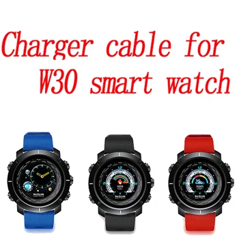 

2020 best selling Bozlun W30 cable 2pin Magnetic Charging W30 USB Data Charger Cable accessory for SKMEI w30 Smart Digital Watch