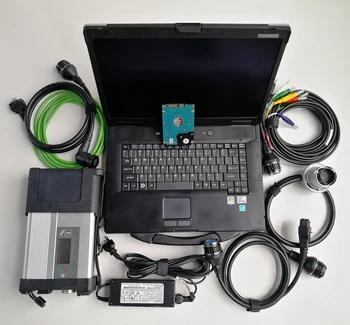 

MB Star C5 SD Compact 5 with V06/2020 Software for Code Reader with Used Laptop CF-52 CF52 and HDD for Auto diagnosis Tool