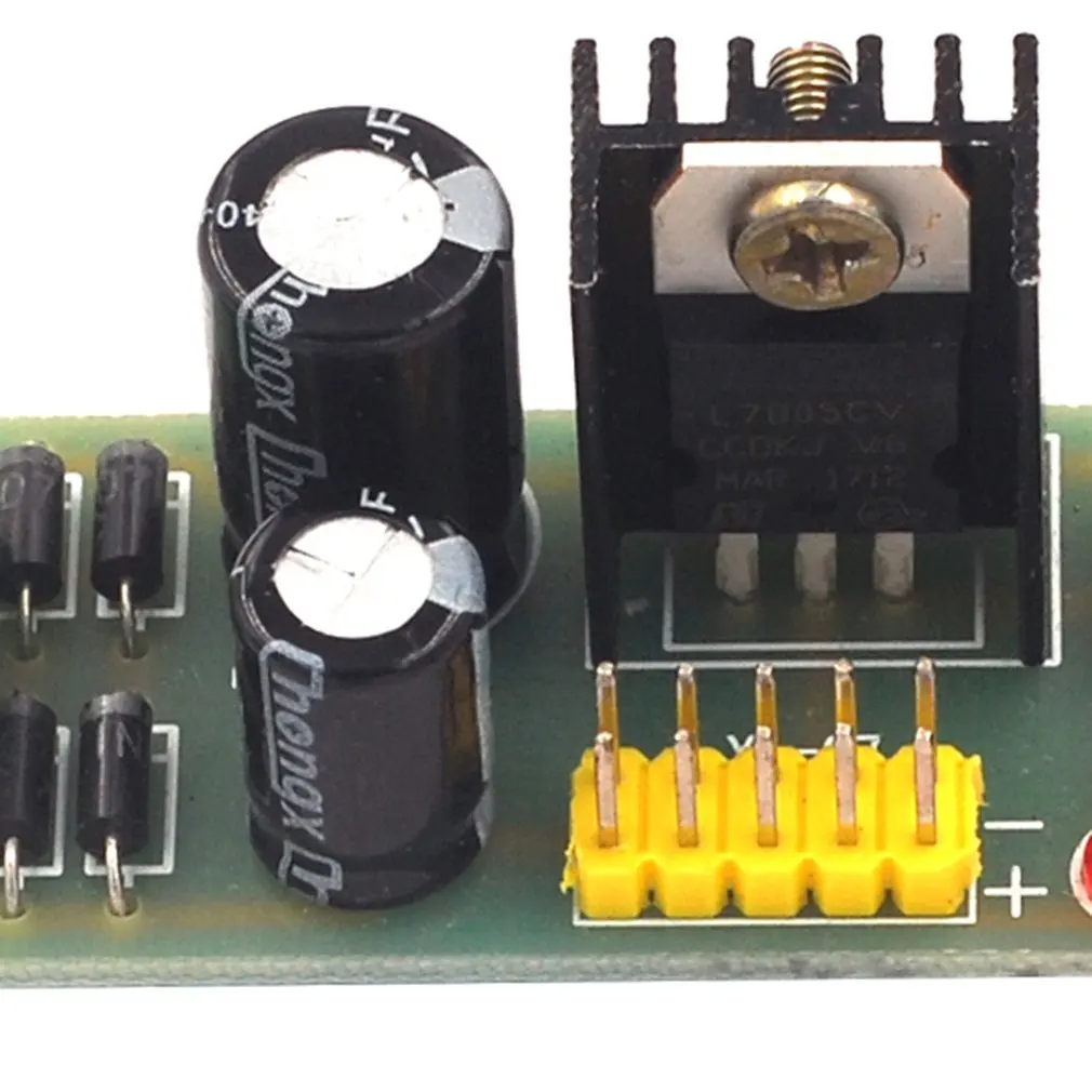 L7805 LM7805 трехклеммный Регулятор модуль 5 в Регулируемый Модуль питания 5 в модуль регулятора напряжения