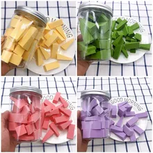 Треугольный слоеный 20 шт супер мягкий без порошка спонж 24 нарезанный одноразовый макияж губка слоеный влажный и сухой спонж инструменты для макияжа