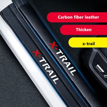 

Door Sill Scuff Plate for 2014-2018 Nissan X-Trail X Trail XTrail T32 Welcome Pedal Trim Car Styling Accessories