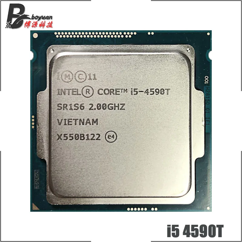 Процессор Intel Core i5 4590T 2 0 ГГц четырехъядерный четырехпоточный ЦПУ 6 Мб 35 Вт LGA