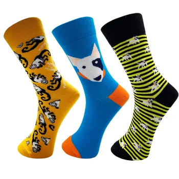 

Cartoon Sweet Woman Sock Dog Socks for Women Colorful Style Ladies High Standard Sox Female Cotton Trendy Spring Autumn Sokken