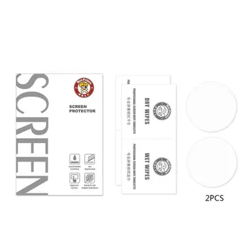 

2PCS Explosion Proof Smart Watch Film Tempered Glass Screen Protective Film Suitable For Garmin Vivoactive 3 trainer