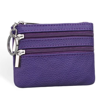 

Soft PU Leather Coin Purse Women Mini Wallet Change Purses Money Bags Children's Pocket Wallets Key Holder Mini Zipper Pouch