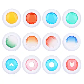 

3 Sets Colored Filters Close Up Lens for Fujifilm Instax Mini 9 Mini 8 7S Kitty Instant Shooting Camera Gift Sets Pink