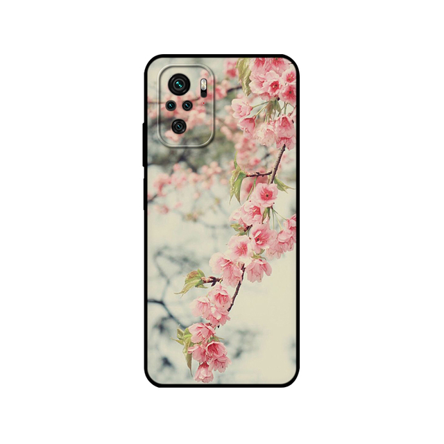 Xiaomi Redmi Note 10 Case 4G 5G Back cover For Redmi Note 10 Pro Phone Cover on Redmi Note 10S bumper silicon black tpu case