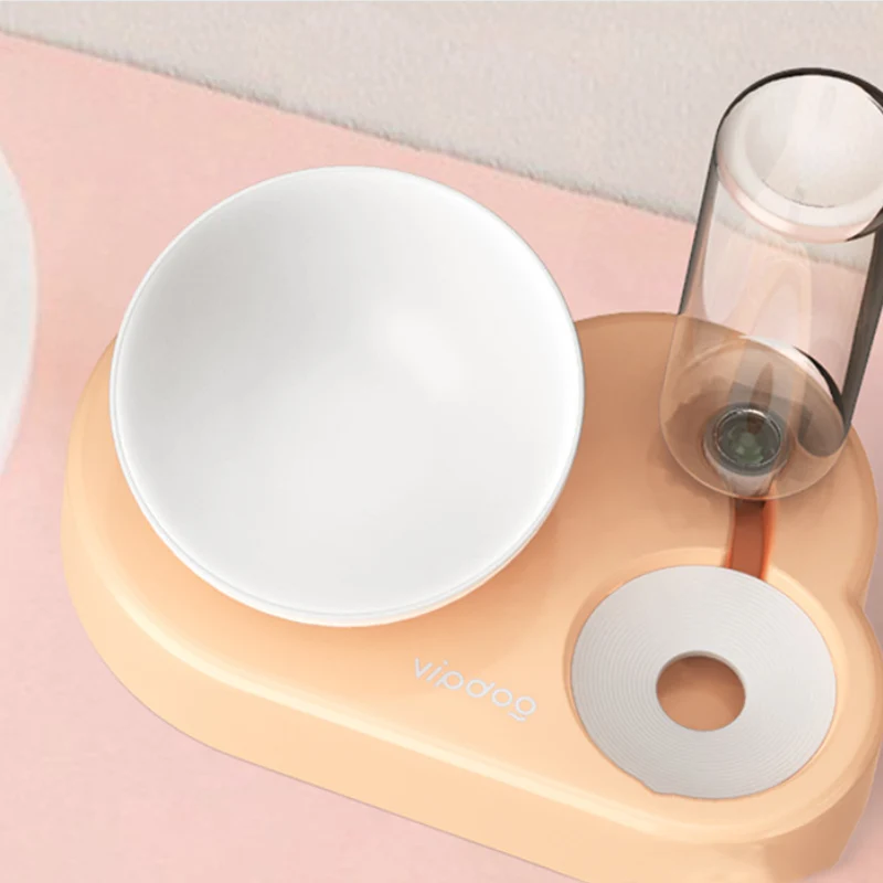 

Pet Bowls Cat Food Water Feeder Pet Drinking Dish Feeder Cat Puppy Feeding Supplies Small Dog Accessories Slow Food Dual Use