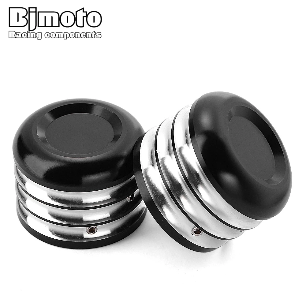 

For Harley Davidson Street Glides Iron 883 Sportster 1200 VRSC models Motorcycle Front Axle Cap CNC aluminum Nut Cover 29mm