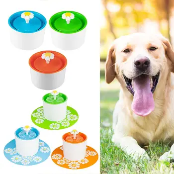 

Automatic Cat Water Fountain Dog Feeder 1.6L Pets Water Dispenser Drinking Bowl Drinking Machine Dog Feeder Blue/Green/Orange