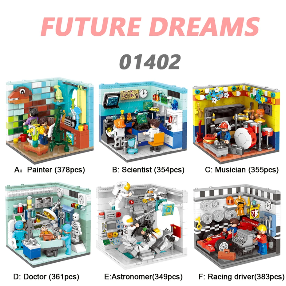 XINGBAO Genuine City Friends House Series The Home Furnishing And Future Dreams Sets Building Blocks Educational Bricks Juguetes