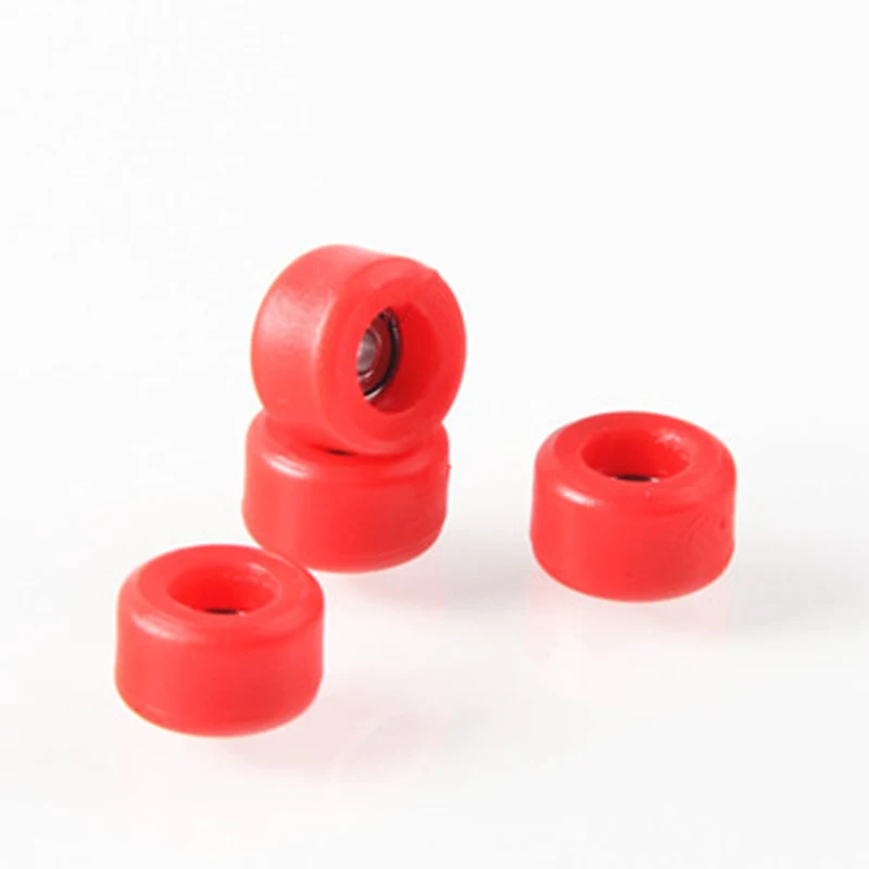 4Pcs/Set New Urethane CNC Bearing Wheel For Wooden Fingerboard Wheels Arrivals Professional PU+Metal roda skate accesorios 4 4Pcs/Set New Urethane CNC Bearing Wheel For Wooden Fingerboard Wheels Arrivals Professional PU+Metal roda skate accesorios 4