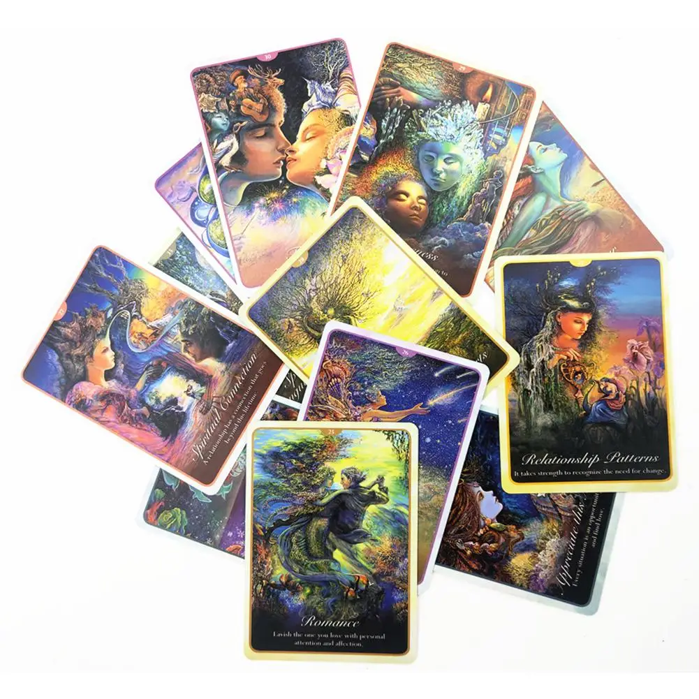 English Whispers Of Love Oracle Tarot Cards Deck Table Board Games For Family Party Playing Card Game Entertainment Gift English Whispers Of Love Oracle Tarot Cards Deck Table Board Games For Family Party Playing Card Game Entertainment Gift