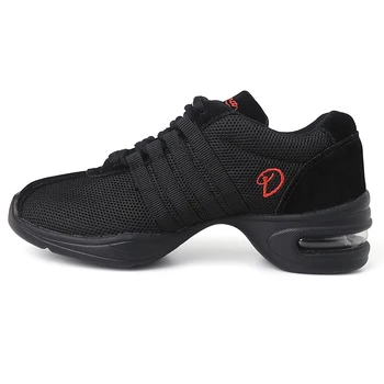 

Adults Girls Modern Lace Up Dance Shoes Children Black Jazz Dance Shoes
