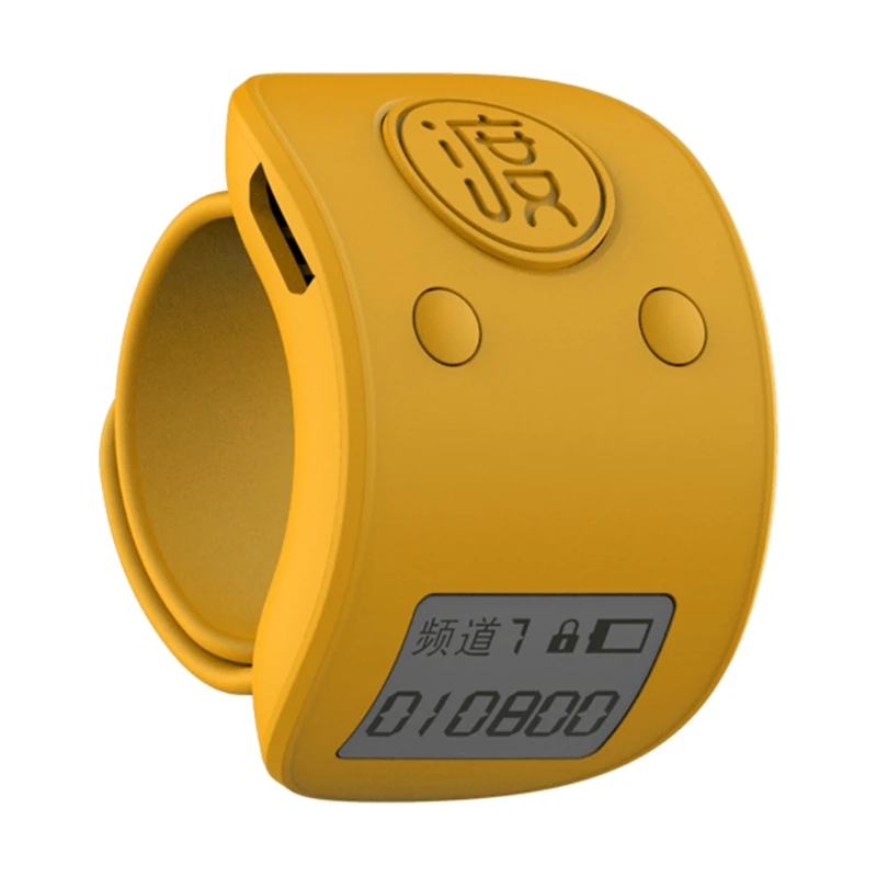 Hand Tally Counter Electronic Counter Mini Digital LCD Electronic Finger Ring Hand Tally Counter 9 Digit Prayer Rechargeable Counters Clicker