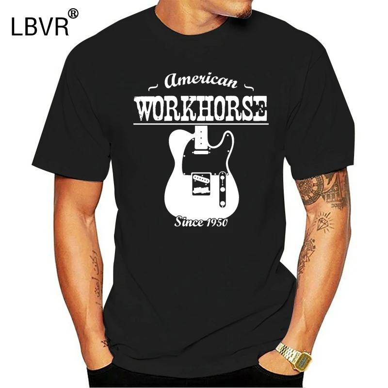 American Workhorse Telecaster-с 1950 года индивидуальная безразмерная футболка дизайнерская с