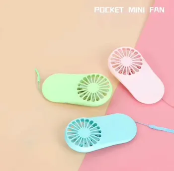 

Portable USB Rechargeable Air Cooler Hand-held Outdoor Thin Small Cute Mini Fan
